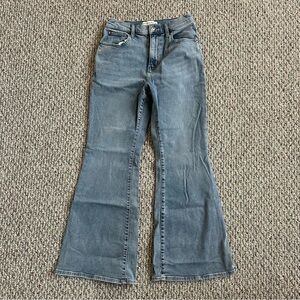 Abercrombie & fitch curve love flare jeans